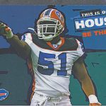 2004 Bills Season Ticket package with Takeo Spikes on cover