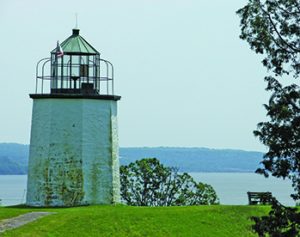 The oldest lighthouse on the Hudson River